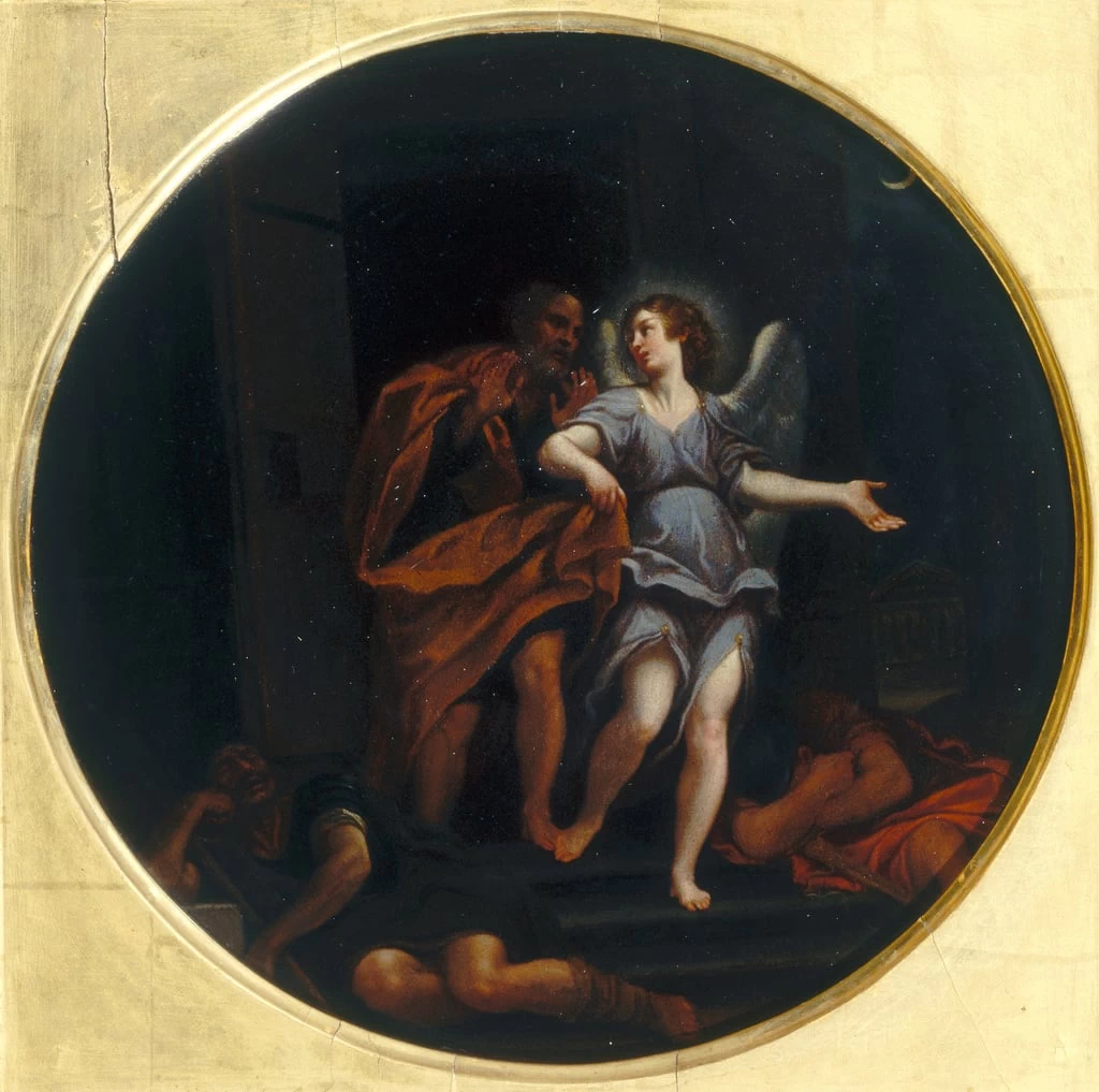 San Pietro liberato dalla prigione - Galleria Palatina, Palazzo Pitti, Firenze